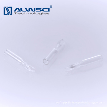 Micro volume inserts are suit to 2ml Agilent vials